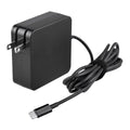 Dell Type-C Replacement USB PSU 65W K-MAINS Black 2-in-1 Charger Laptop P82G003 XPS AC for Adapter 7390 13