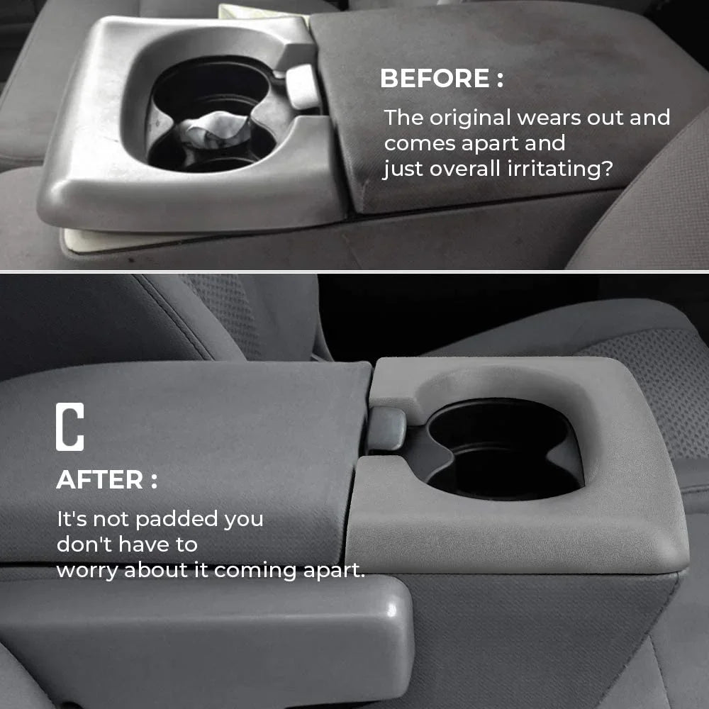 Pad Fits Holder F150, Bench Console JOYTUTUS Replacement Replacement Console (Gray) Center Parts Center Cup Seat