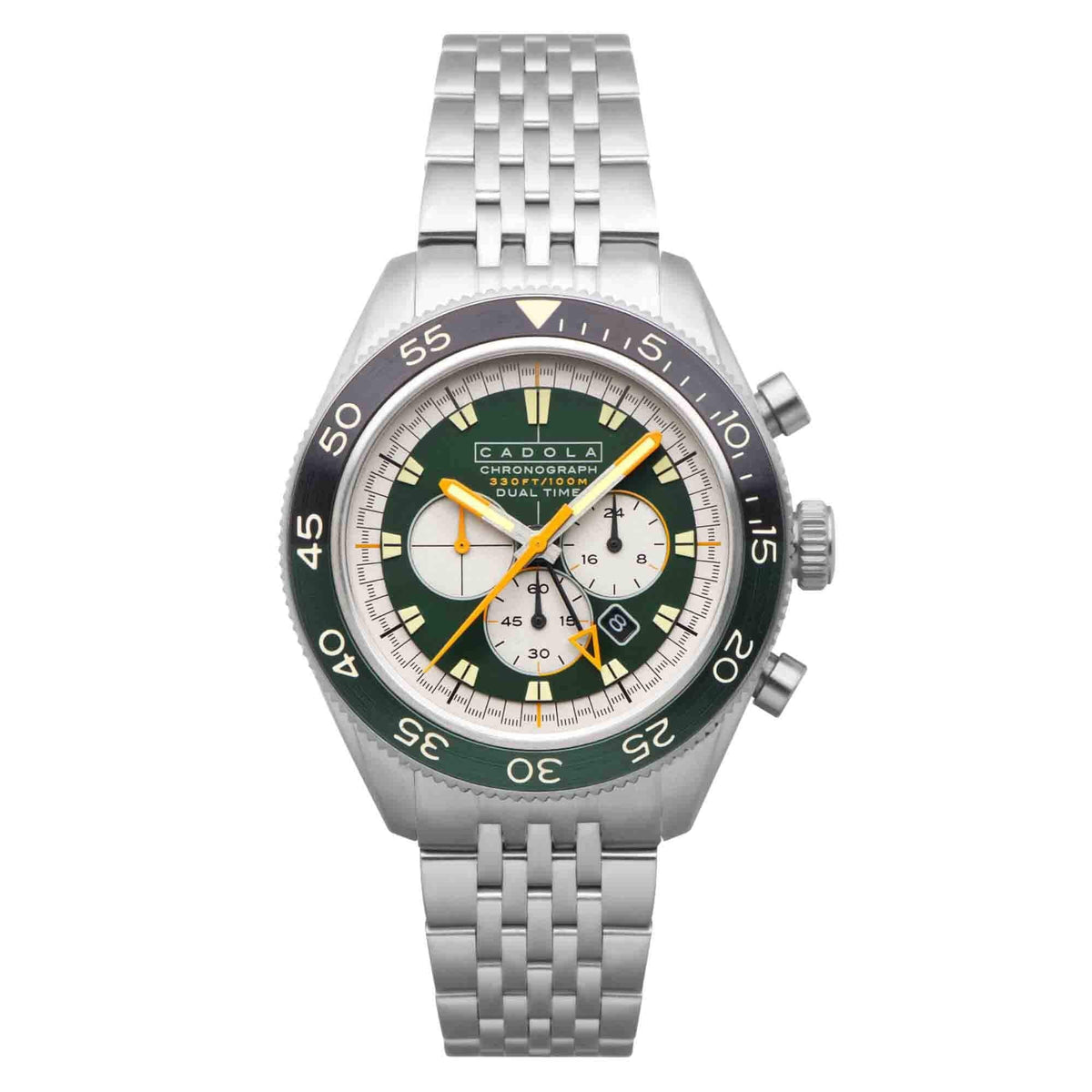 SS Chronograph Green Cadola Racing Ahrens
