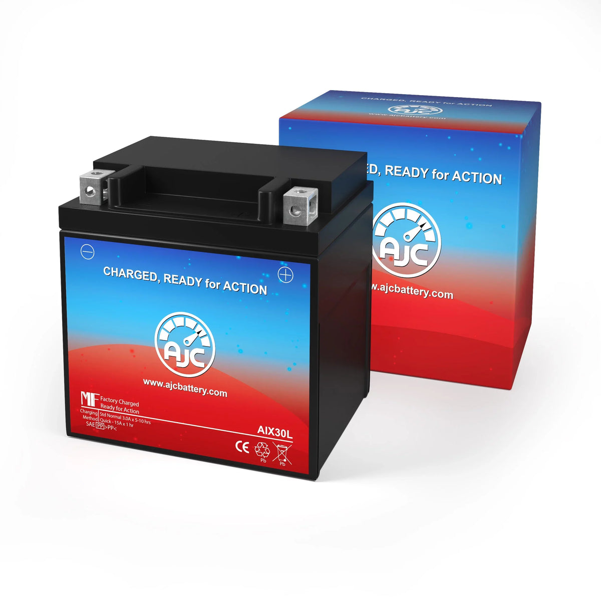 X 300 Battery (2017-2019) 1630CC Compatible Battery Sea-Doo Replacement with AJC Personal Watercraft RXP