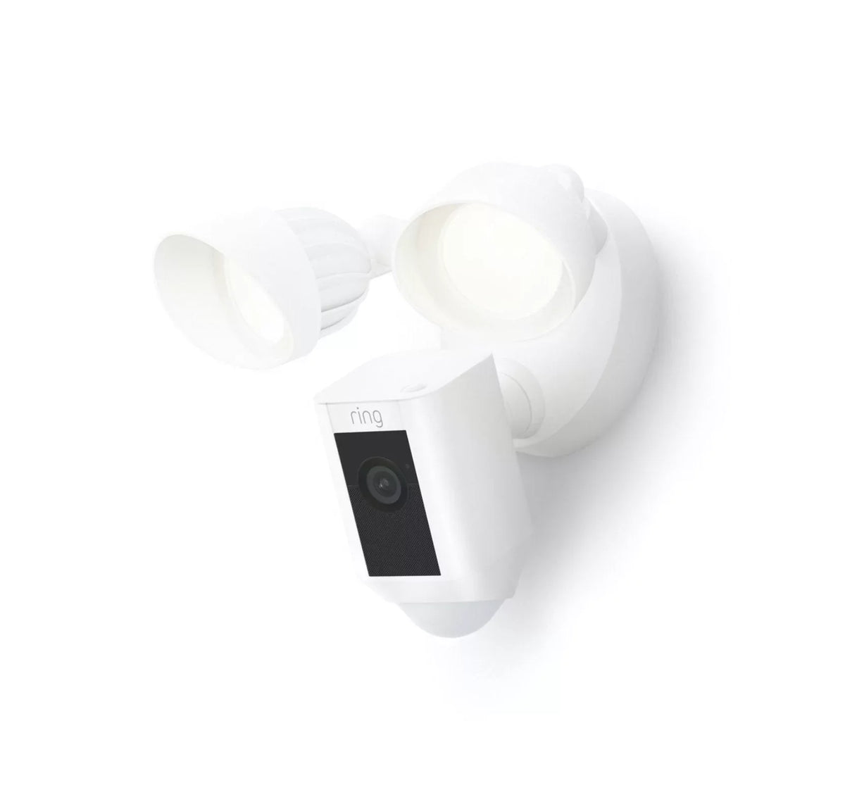Motion White, Activated (Refurbished) WiFi, Restored Wired Release, Ring_Floodlight HD, Cam IP/Network Plus Outdoor, 2021 with