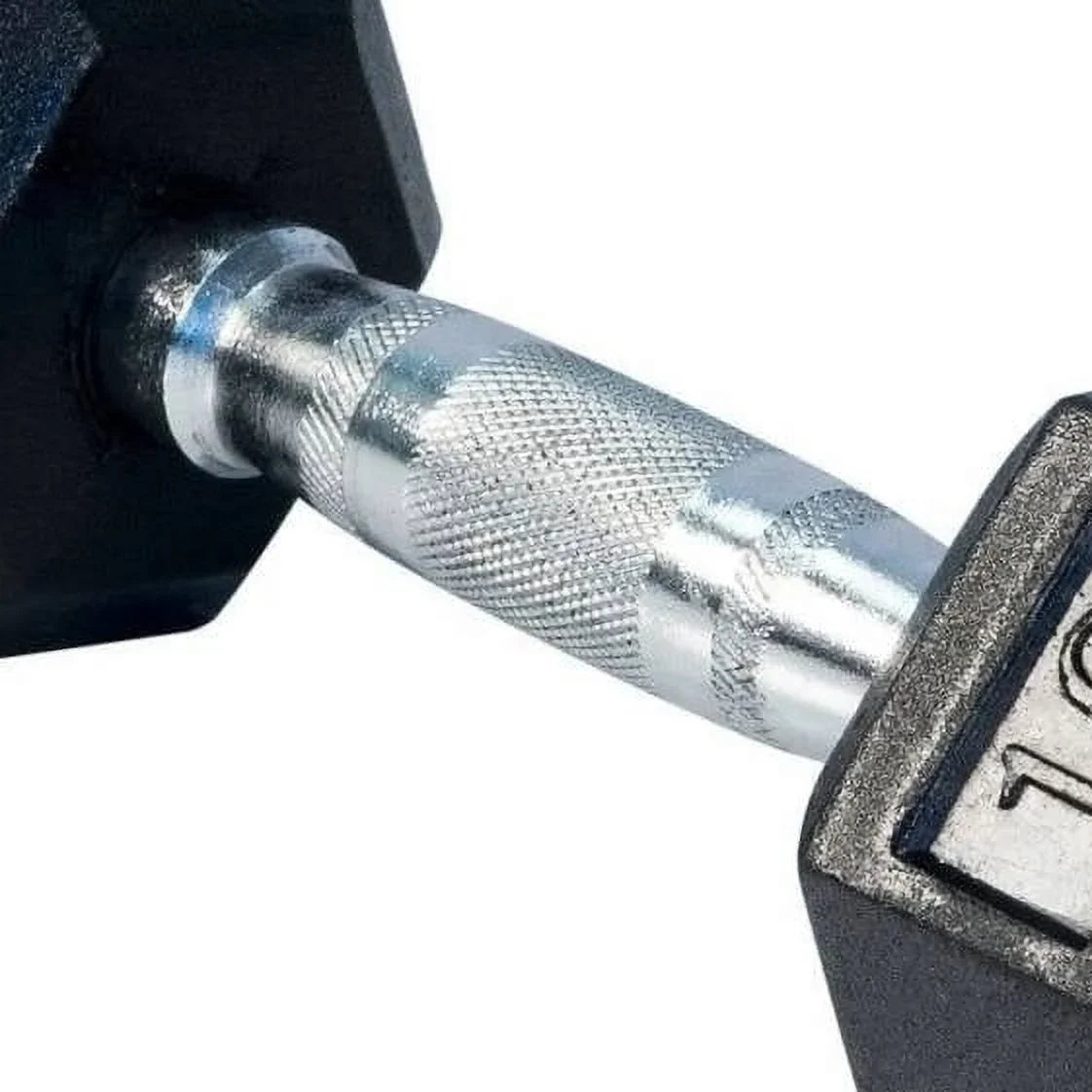 Fitness lbs (New) Dumbbell Rubber 110 Hex Coated French