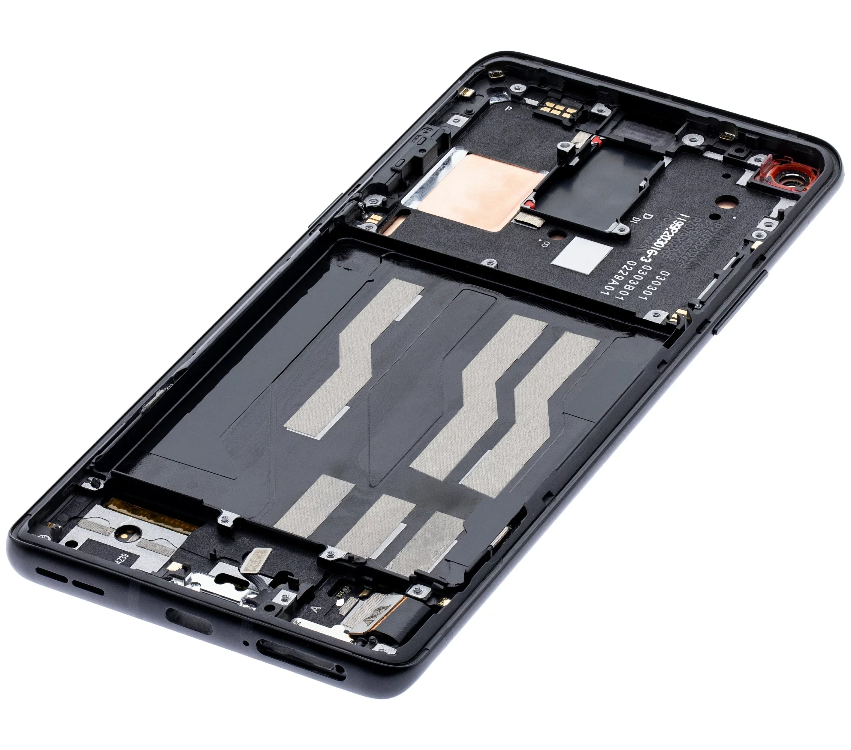 (Onyx OnePlus UW Black) OLED For With Replacement (Non-Verizon (Refurbished) Assembly 5G 8 Frame) Compatible 5G / Frame
