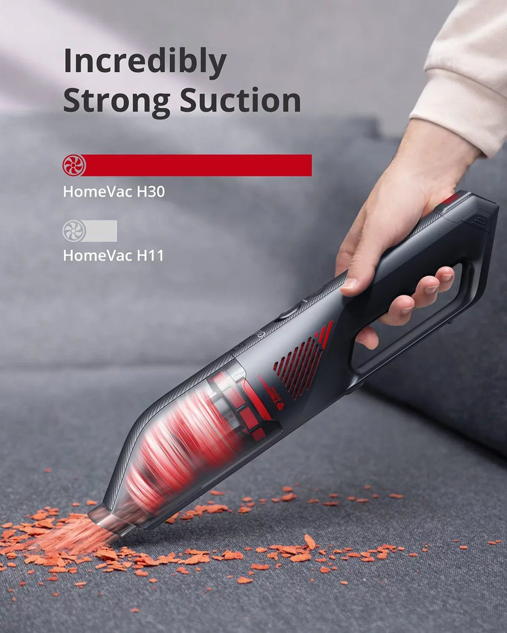 Cleaner, H30 Infinity, Cordless Handheld 80AW, Anker 16kPa Versatile eufy Strong Suction Attachments Power, Vacuum HomeVac