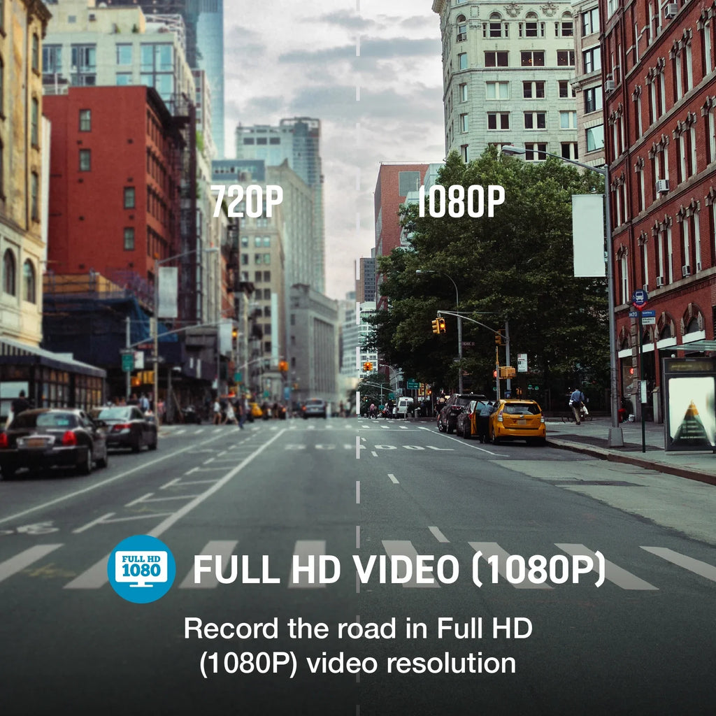 Smart ESCORT Wi-Fi Full CarPlay Dash HD & Cam 1080p Band Camera, M2 Video - Mounted Dash Radar Dual