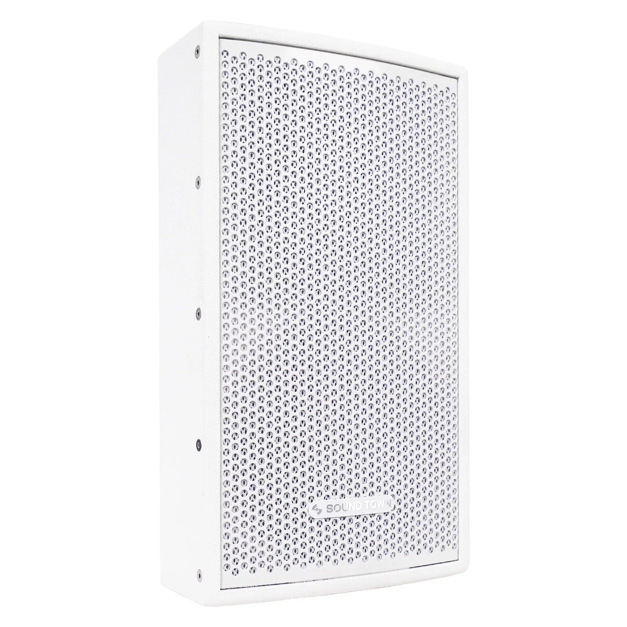 and Professional for Sound, White Bar, Birch PA Sound with 8" Plywood Church of 350W (CARME-U108W- Brackets Pair DJ Installation, Series 2-Way Compression Speakers, Drivers, CARME Karaoke, Town Live U