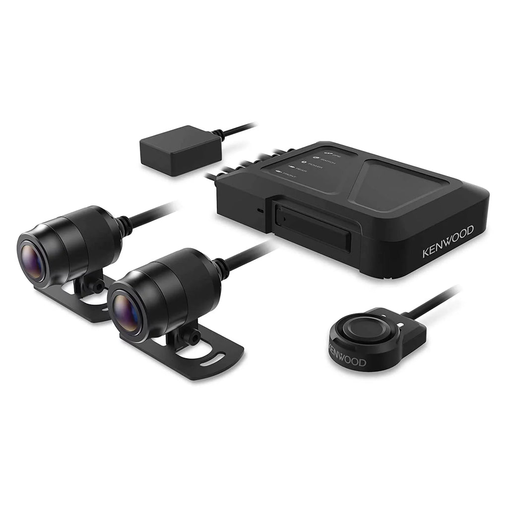HD Rear-View GPS Kenwood STZ-RFCC500 Motorsports and Cam with a Extensional (5m) STZ-RF200WD Dash 16ft Camera Cable Kenwood with
