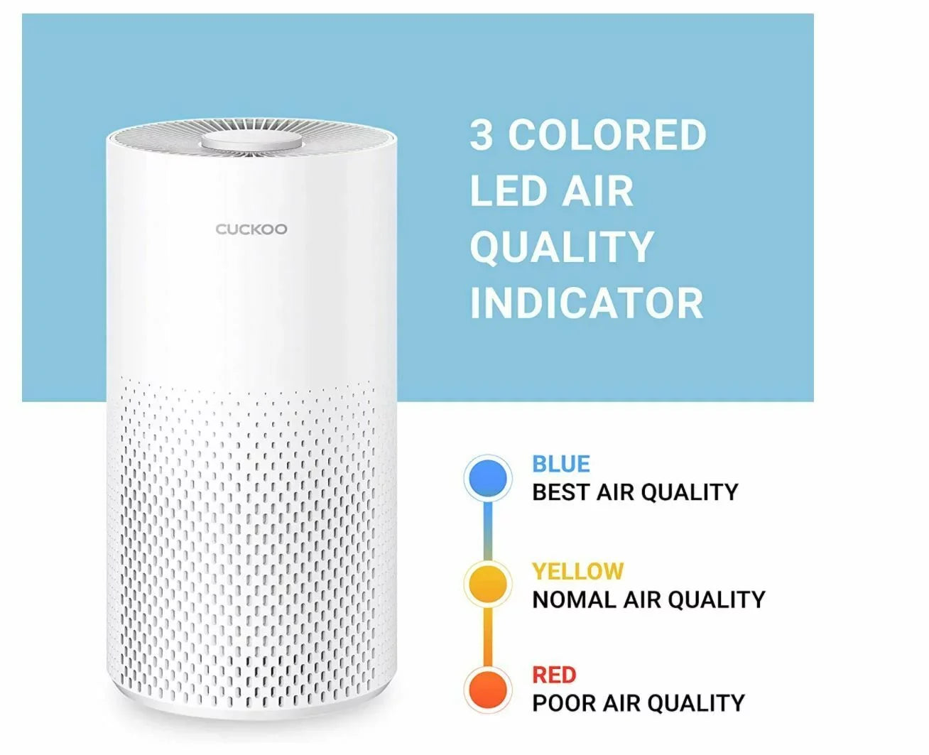 filter True CUCKOO HEPA Purifier Additional with oxygen