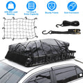 Carrier Heavy 220lbs Basket Strap Black Capacity Hook Cargo with Net Universal 63x39x6.3in, Rack Elastic Top Car Cargo Duty Holder Rack Roof iMounTEK Luggage