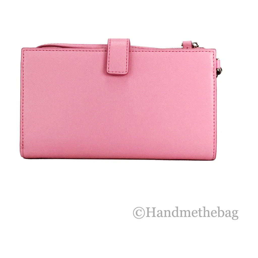 Marc Candy Leather J Phone Pink Jacobs Marc Smooth Wallet Wristlet The