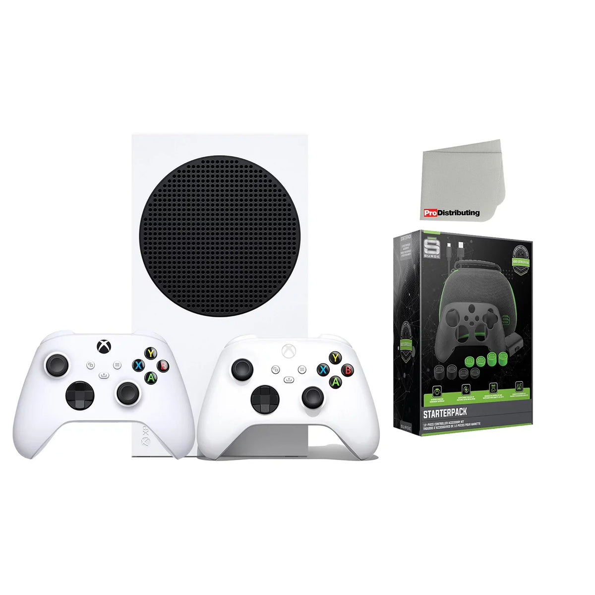 Series Digital Console - Robot Battery/Charge Controller Microsoft Xbox White Cleaning with Extra fabric Bundle 512GB Wireless Microfiber S Cable with - Powerpack