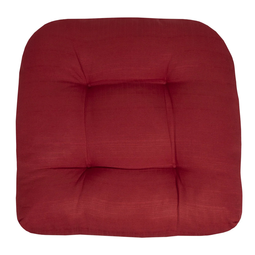 Collection Outdoor Red Pack) 19" x U-Shape 19" Home Pad Seat Cushions (4 Sweet Seating