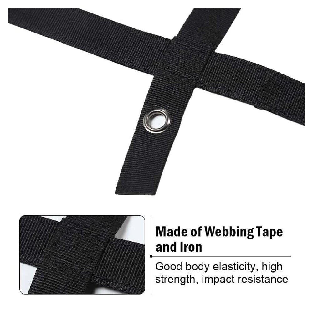 Teledu 21+2 Net 2x Trunk Mesh Door Side Restraint Protective Rear Cargo