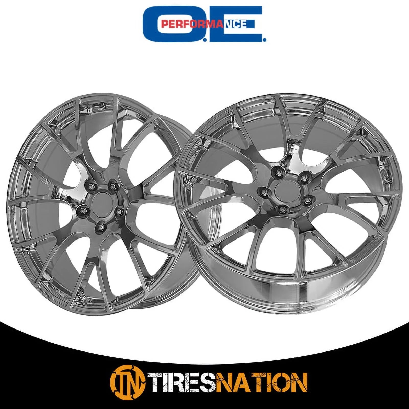 Chrome Aluminum PR161 20X9in OE Rim Finish, 161C-299020 Creations