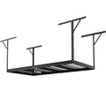 Rack Adjustable Storage Ceiling 48x96" Black Overhead Rack 600 SKYSHALO lbs Garage