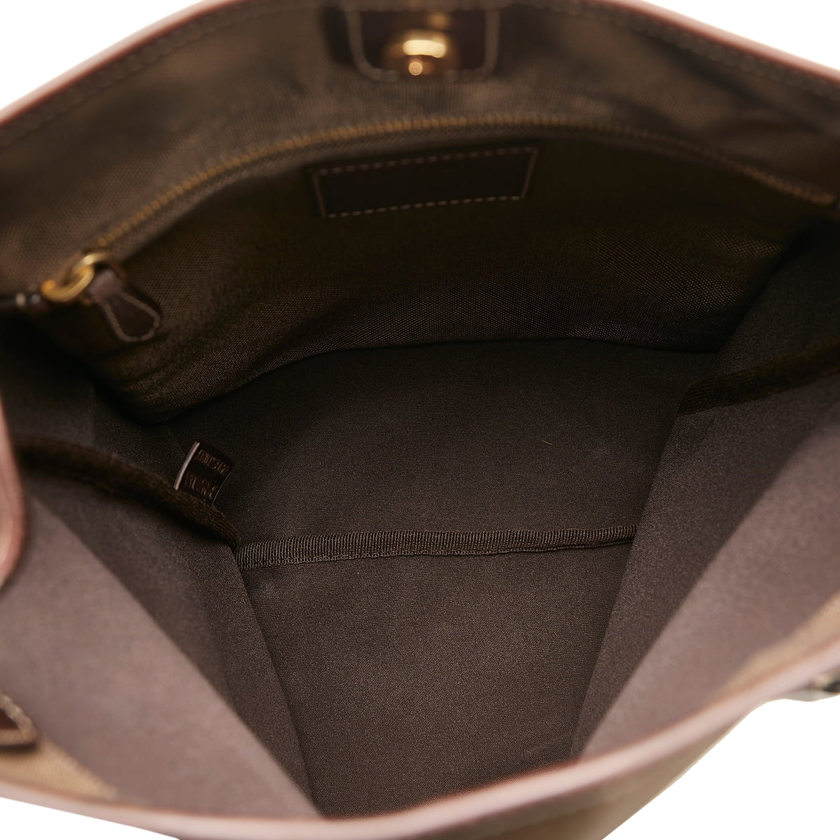 Fabric Crossbody Logo (Good) Unisex Brown Prada Crossbody Bag Authenticated Canapa Canvas Pre-Owned