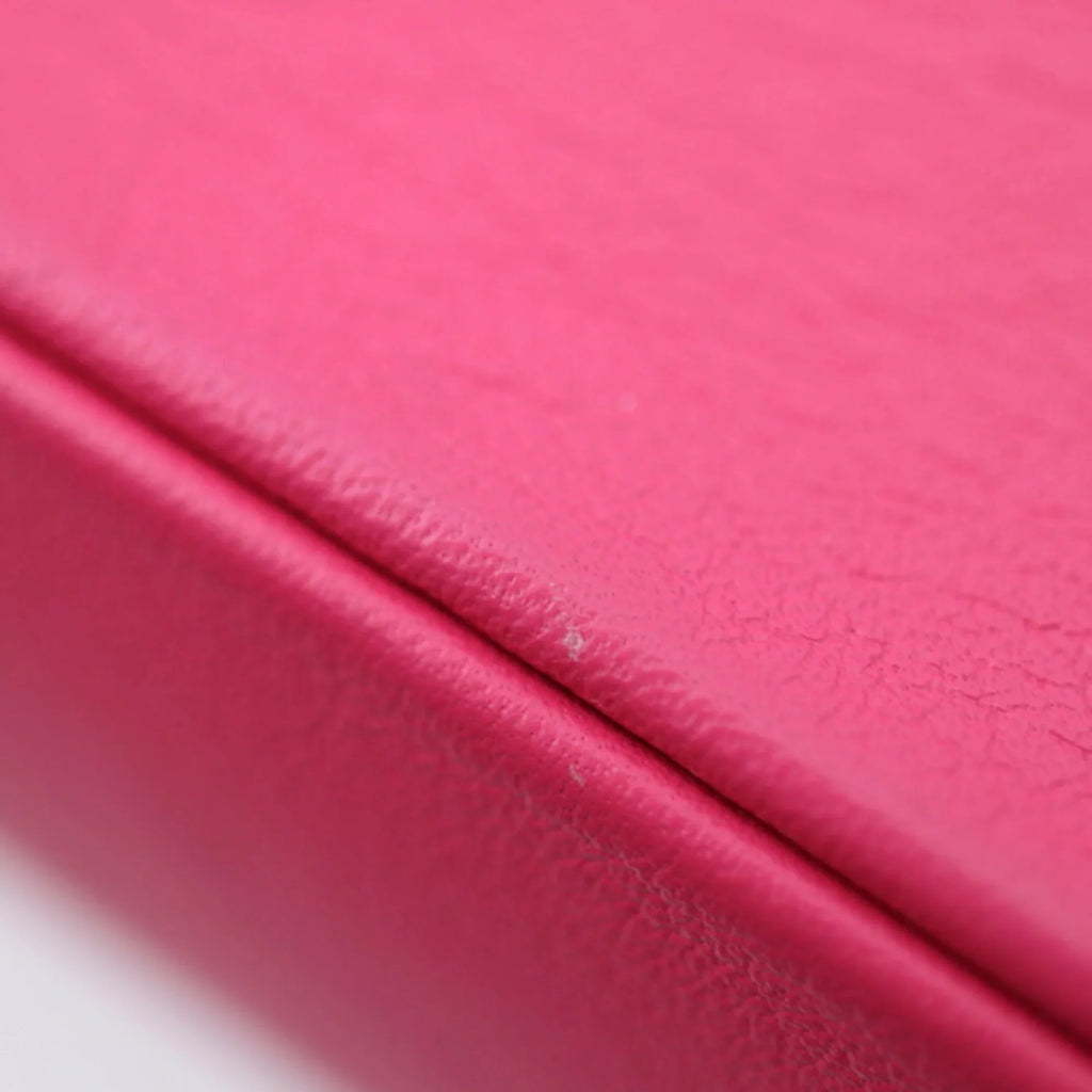 LOUIS bag note M54501 red Pre-Owned chain gold (Good) Louis leather Vuitton pink shoulder VUITTON hardware love
