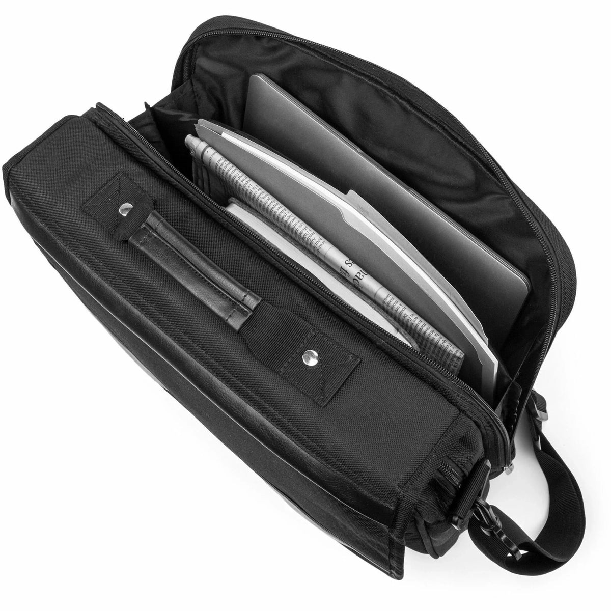 15.6" (Briefcase) ASSOCIATE Black Case THE bugatti for Carrying Notebook,