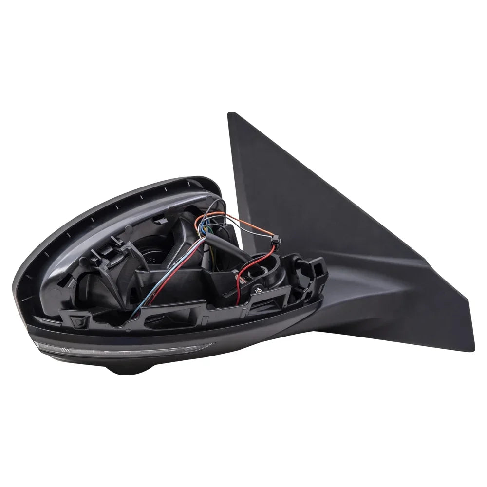 Match Mirror Sentra Aftermarket Paint Replacement With 2020-2021 To Passenger Nissan Power Compatible Brock Right With Black Heat-Signal-Camera