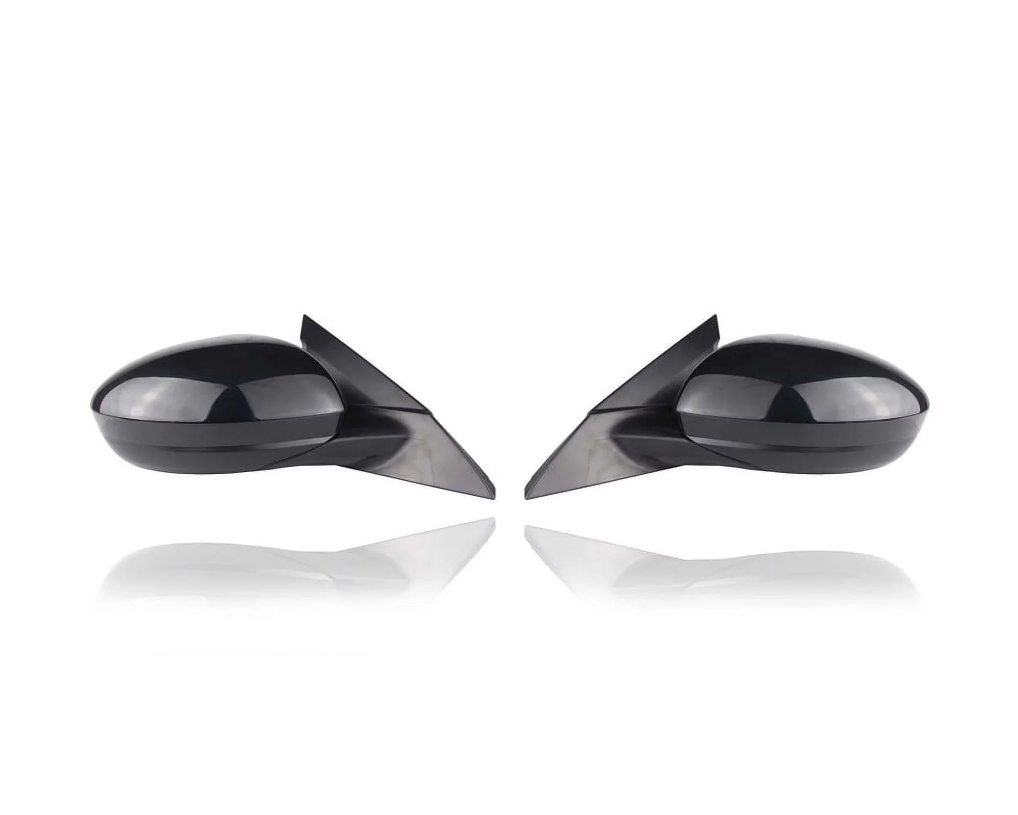 Right Non-Heated, - 963016CA0A, Nissan Mirror Altima & for Left Compatible/Replacement - - Pair, Passenger Powered, Without Signal - + Camera, '19-21 Door Black S/SV/SR 963026CA0A Set Driver