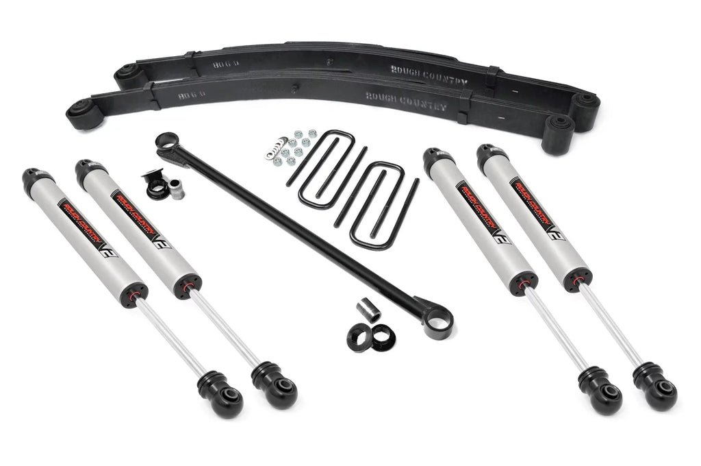 1999-2004 48970 - 2.5" Super Rough 4WD Duty for Kit Country Shocks w/V2 Leveling