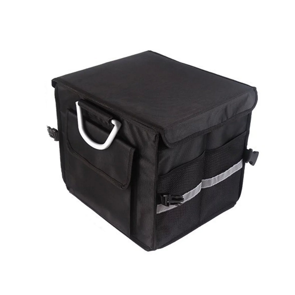 Strip, Folding Automotive Organizer, Organizer Trunk Andoer Storage Cargo Reflective with Oxford Car Capacity, 28L fabric Box