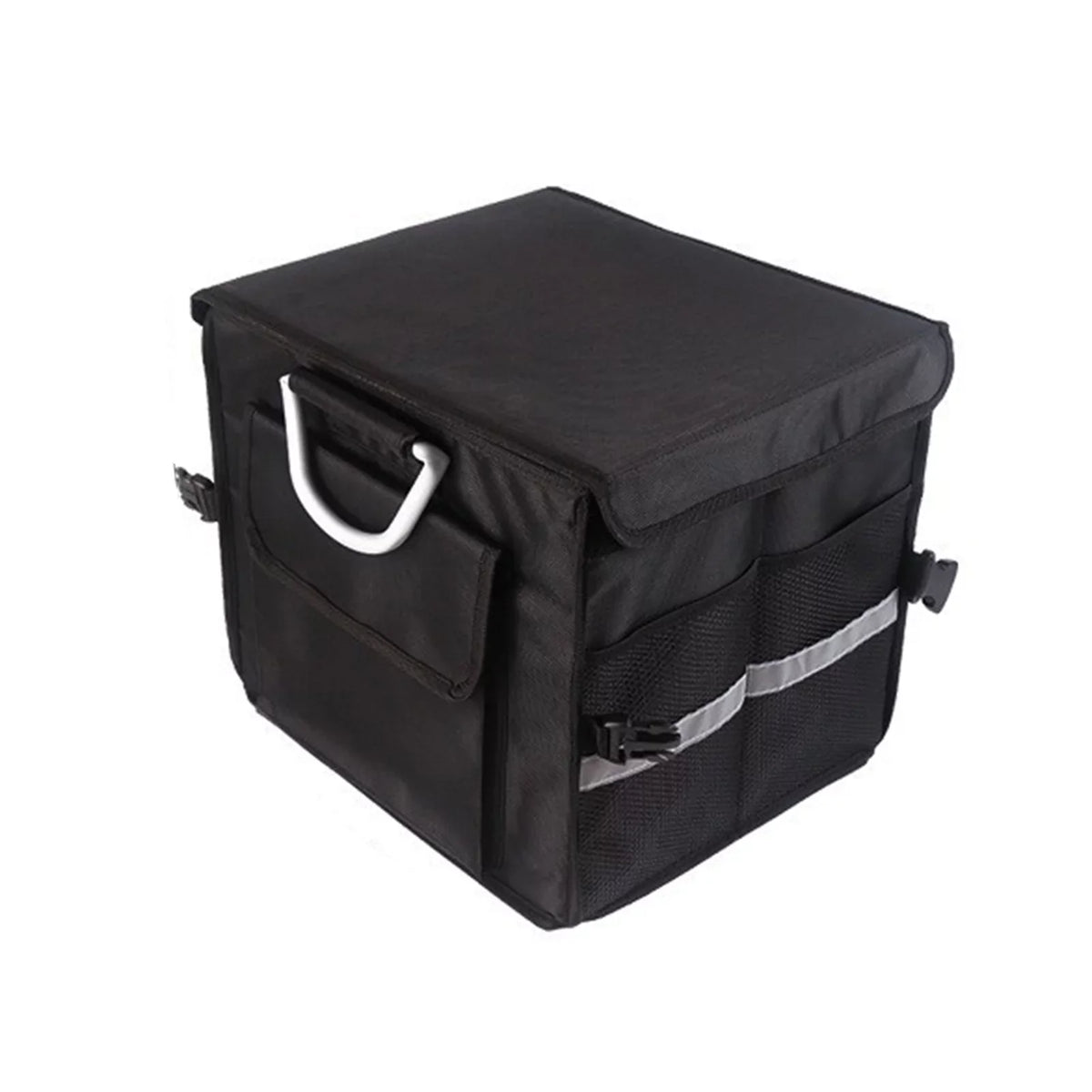 Strip, Folding Automotive Organizer, Organizer Trunk Andoer Storage Cargo Reflective with Oxford Car Capacity, 28L fabric Box