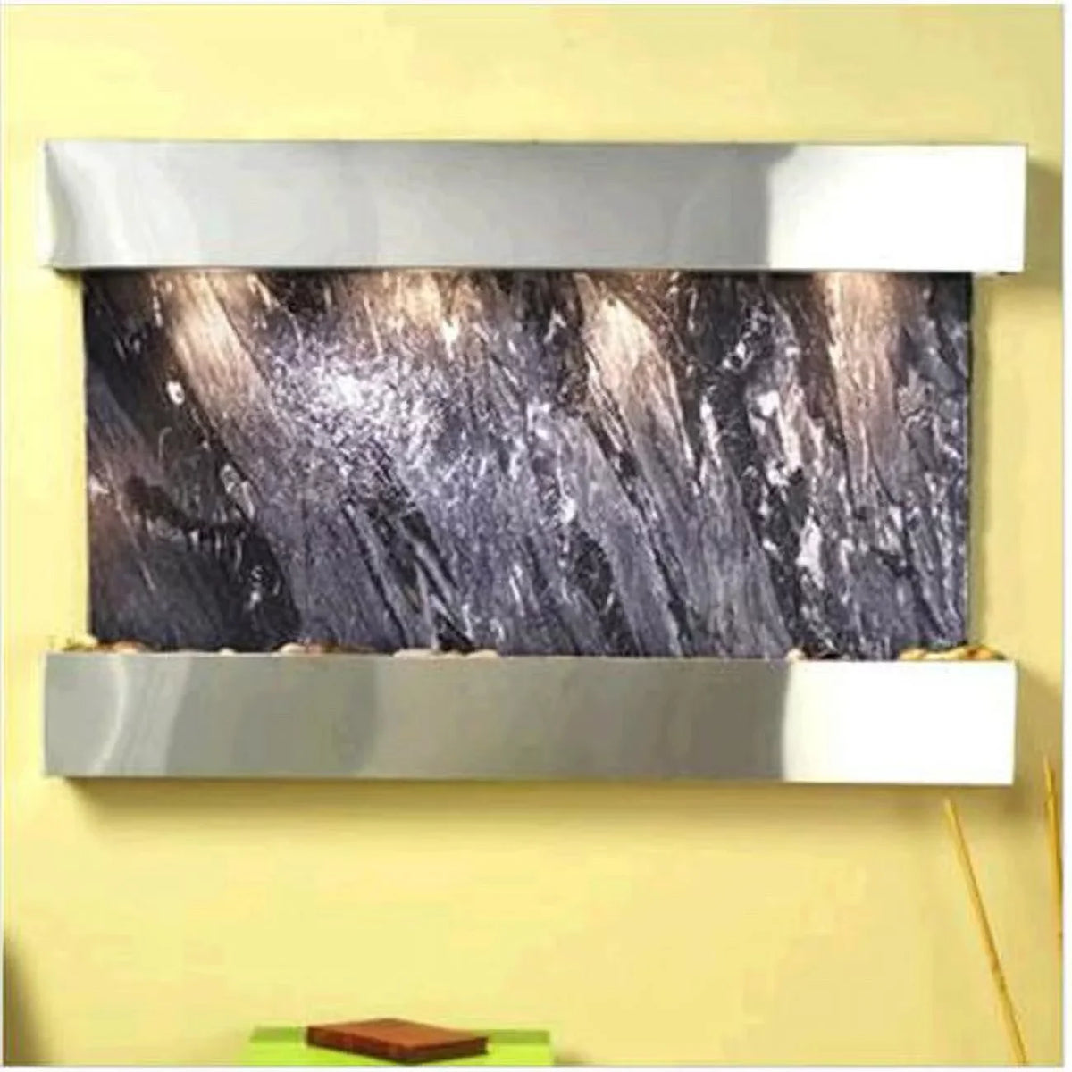 Wall Fountain Springs Sunrise Marble Black - Spider