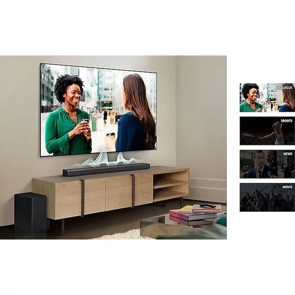 Dolby Box) Atmos Subwoofer (Open DTS:X / Soundbar HW-Q900A/ZA + 7.1.2ch w/ 2021 Samsung Wireless