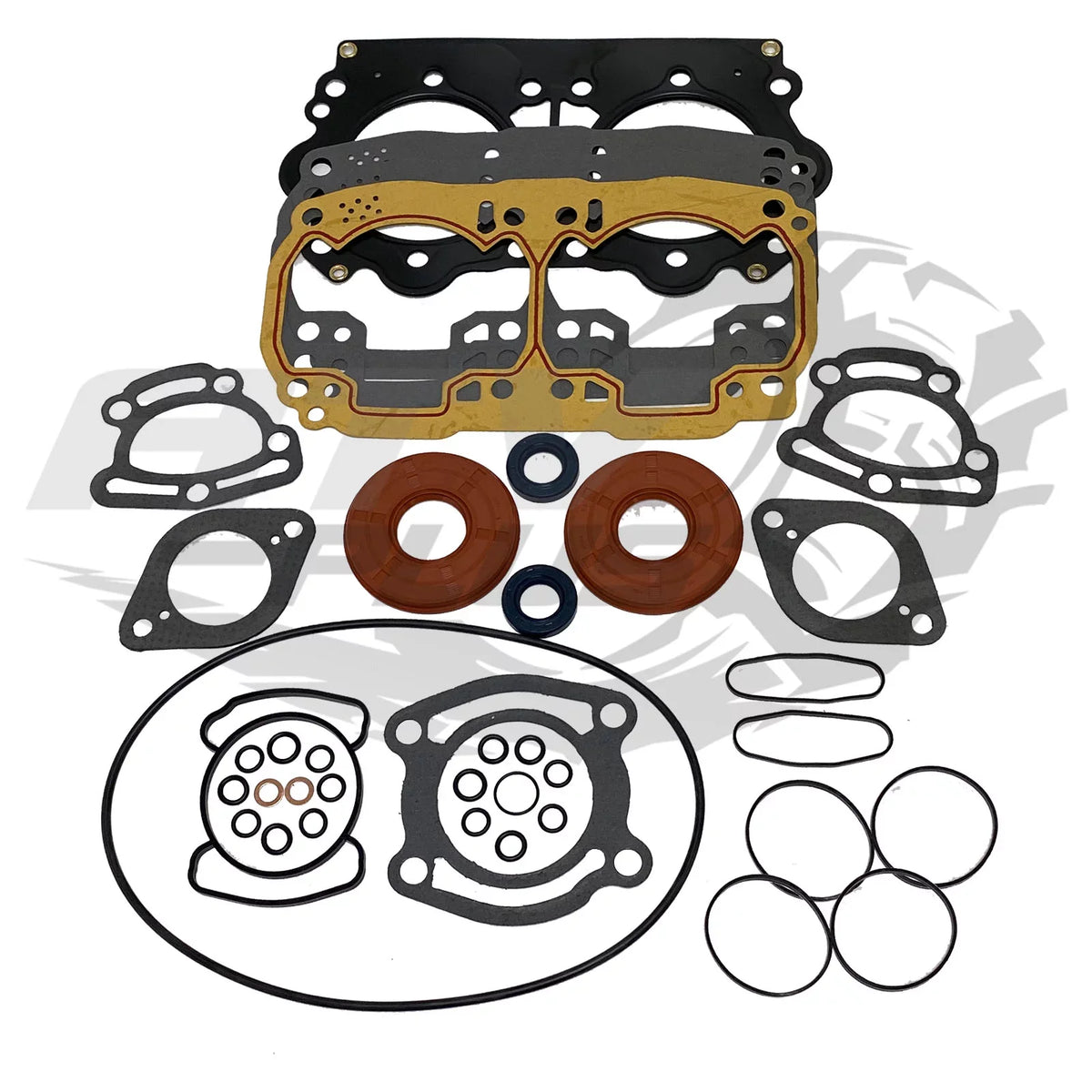 SeaDoo LRV Full RX ad Gasket (See Crank 951 Complete Kit year MANY Fits Set GSX 947 & exact Seal model & Engine Rebuild O-Ring Carb fit) for GTX XP