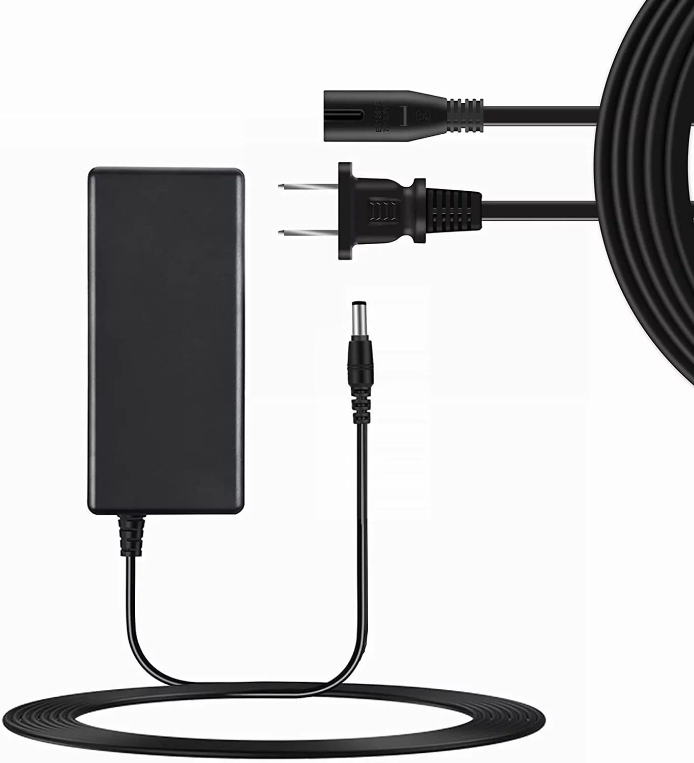 Cord Cable Small PoE 8-Ports Round For Managed / PSU Supply FITE PS Switch Ethernet Charger Tip AC arrel Linksys Adaper ON Power Business SRW208P DC Plug SRW208P-K9-NA Cisco