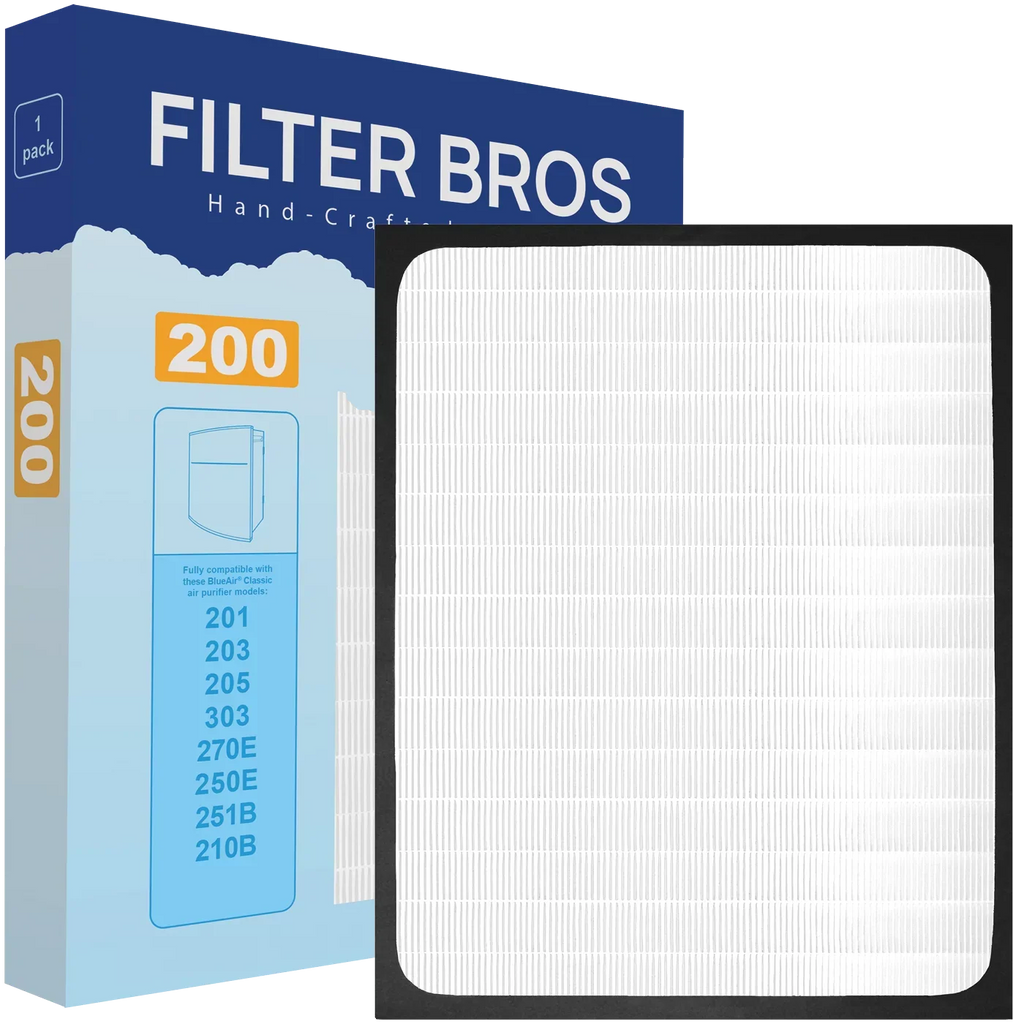 BA-200 280i, HEPA Series Slim 270E, Compatible 203, Filter 200/300 Particle With Classic Filter For Bros Classic Replacement 205, BLUEAIR