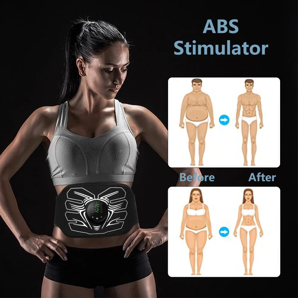 Toning mobile Stimulator Ab for Muscle ABS Machine,Abdominal Workout Abdomen Stimulator,Ab Workout Belt Home Office Fitness Equipment