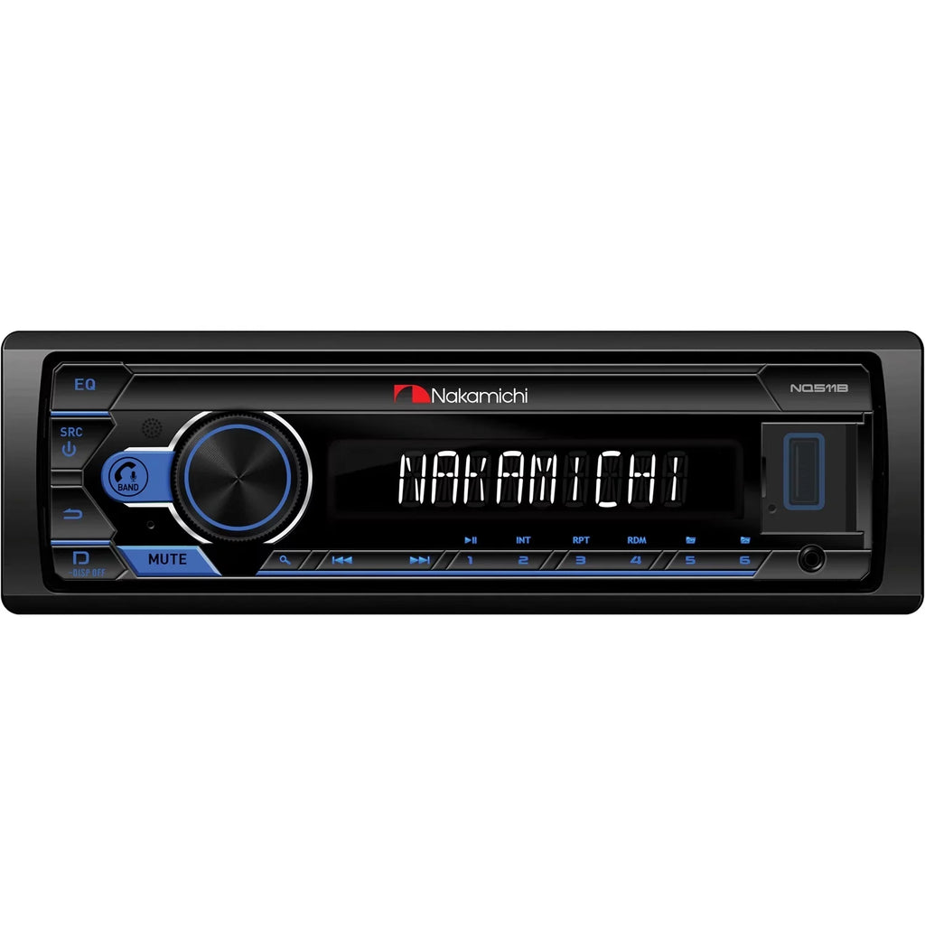 NQ511B Nakamichi Media In-Dash NMNQ511B Single-DIN with Digital Bluetooth Receiver