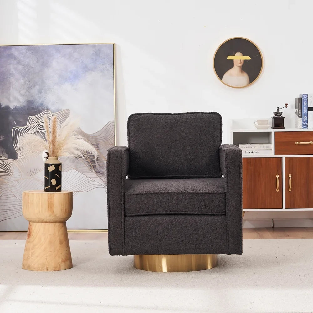 Degree Accent Chair, Bedroom, Swivel Chair je for Nursery, Room,360 Arm Modern Club Leisure Single Small Office Sofa Hotel, Living for jx Swivel Yone Chair Barrel