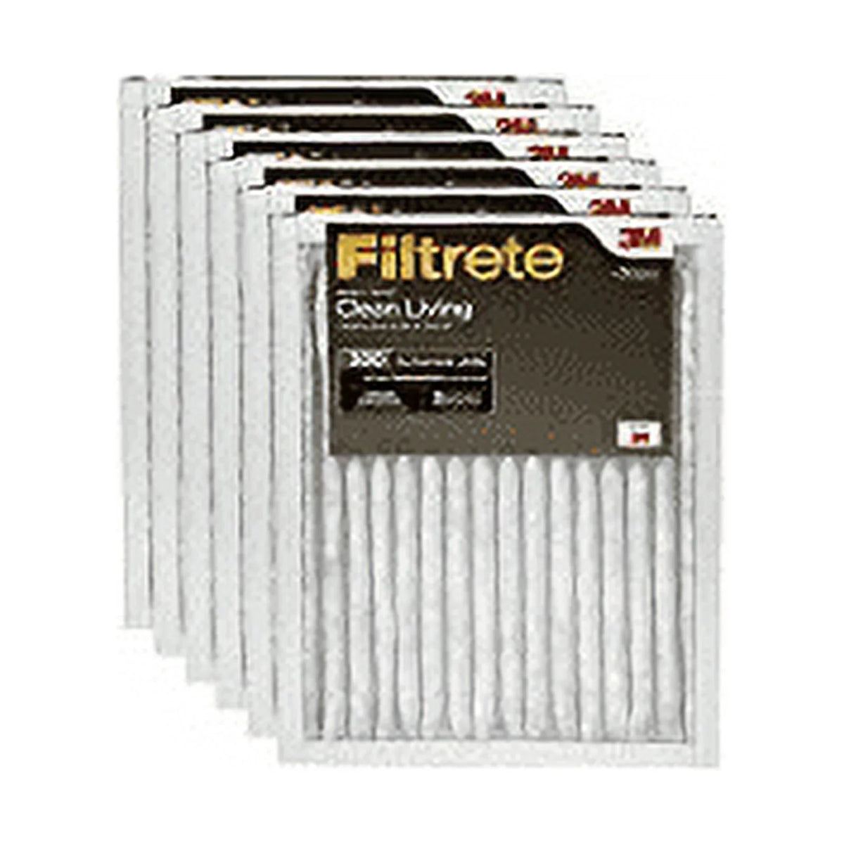 6-Pack 300, Living x 1-Inches, Filtrete Basic Furnace Clean MPR x Dust 20 oxygen 14 Filter, AC