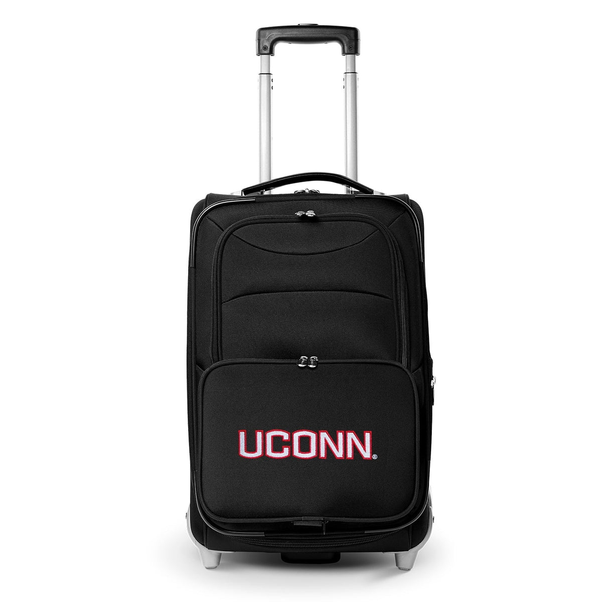 Huskies MOJO Black Suitcase Softside Carry-On 21" Rolling UConn