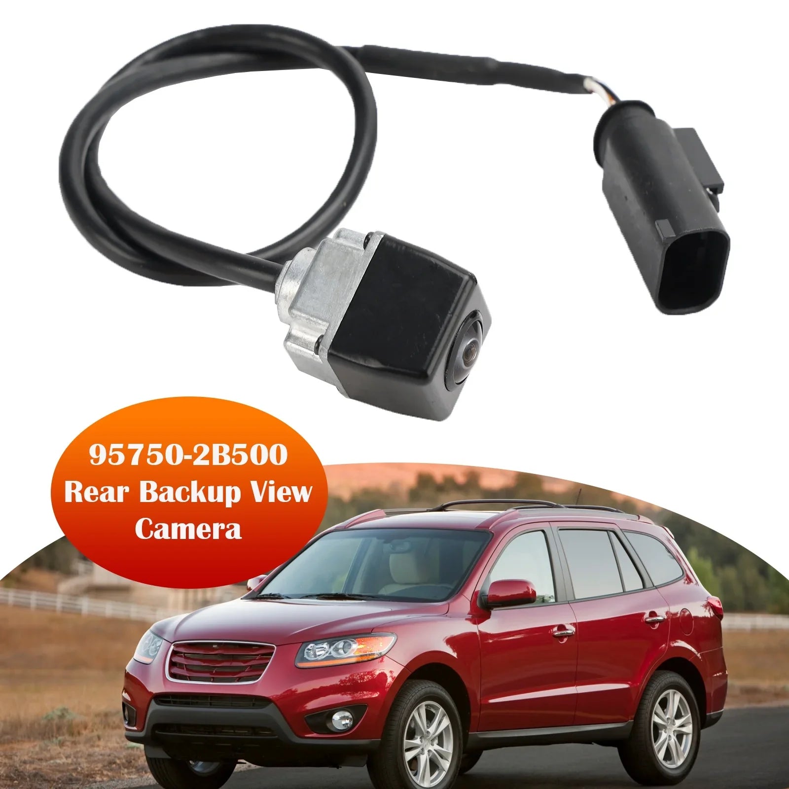 Hyundai Camera Rear 2010-2012 View Backup For Reverse 95750-2B500 Santafe