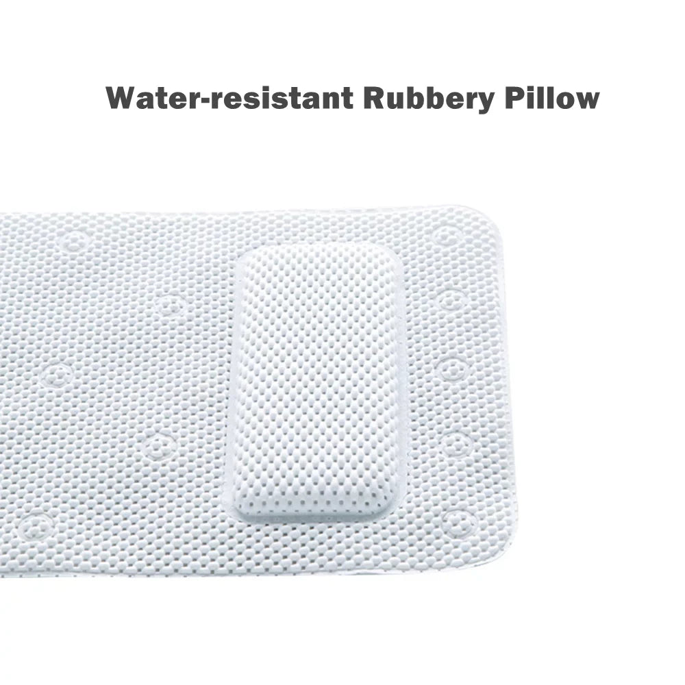 Mat Non-Slip Gemdeck Pillow Body Spa Cushion, Bathtub Bath Pillow Full Bath inch 49×14