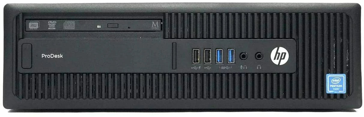 2TB Restored (Refurbished) Intel HDD, PC & Win10 20" 3.3GHz G2 DVD, G4400 CPU Pentium Keyboard Ram, Desktop WiFi, Pro Computer LCD, 600 New HP 8GB Mouse,