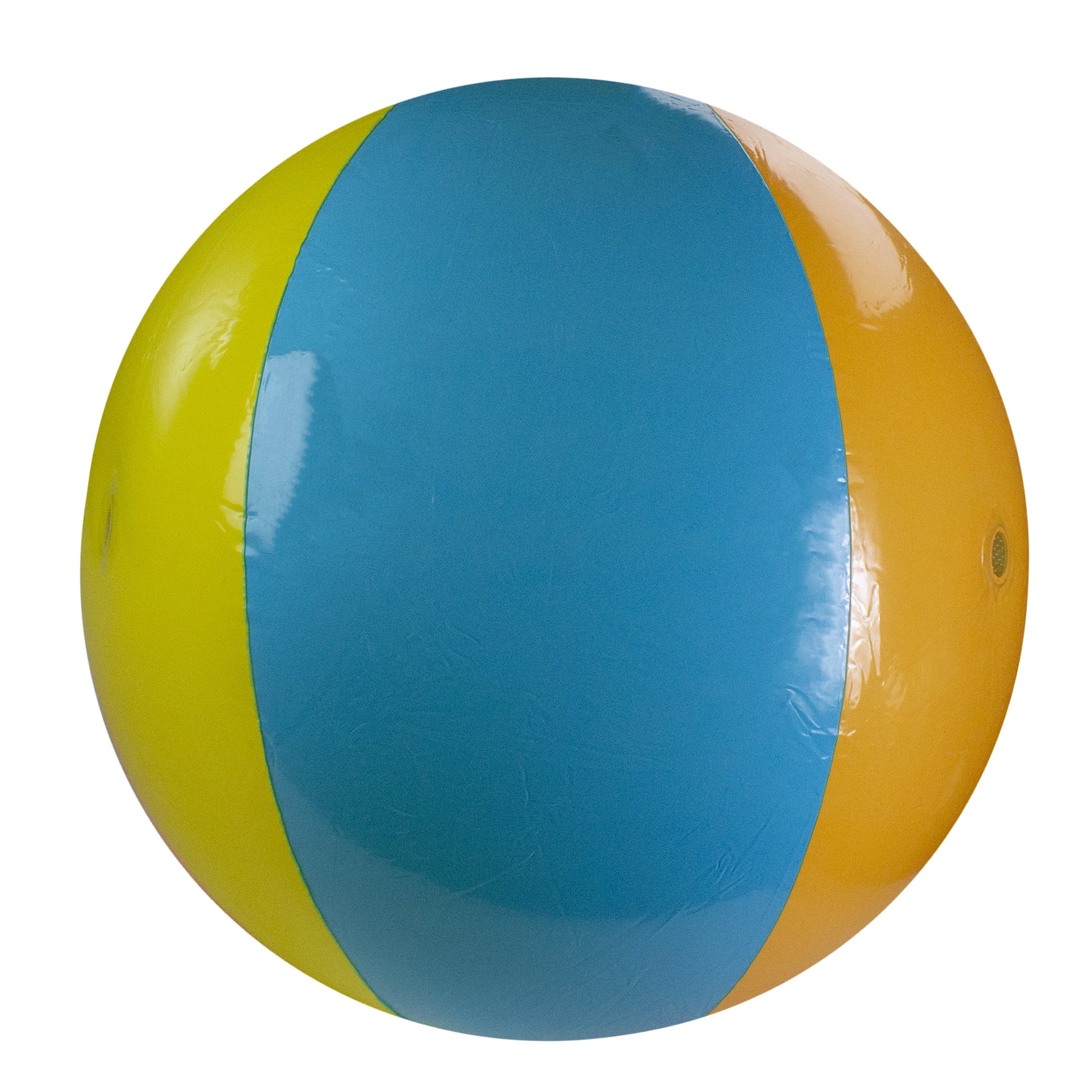 6-Panel - and Beach Splash Vibrantly 35" Spray Toy Ball self-inflating Central Swim Colored