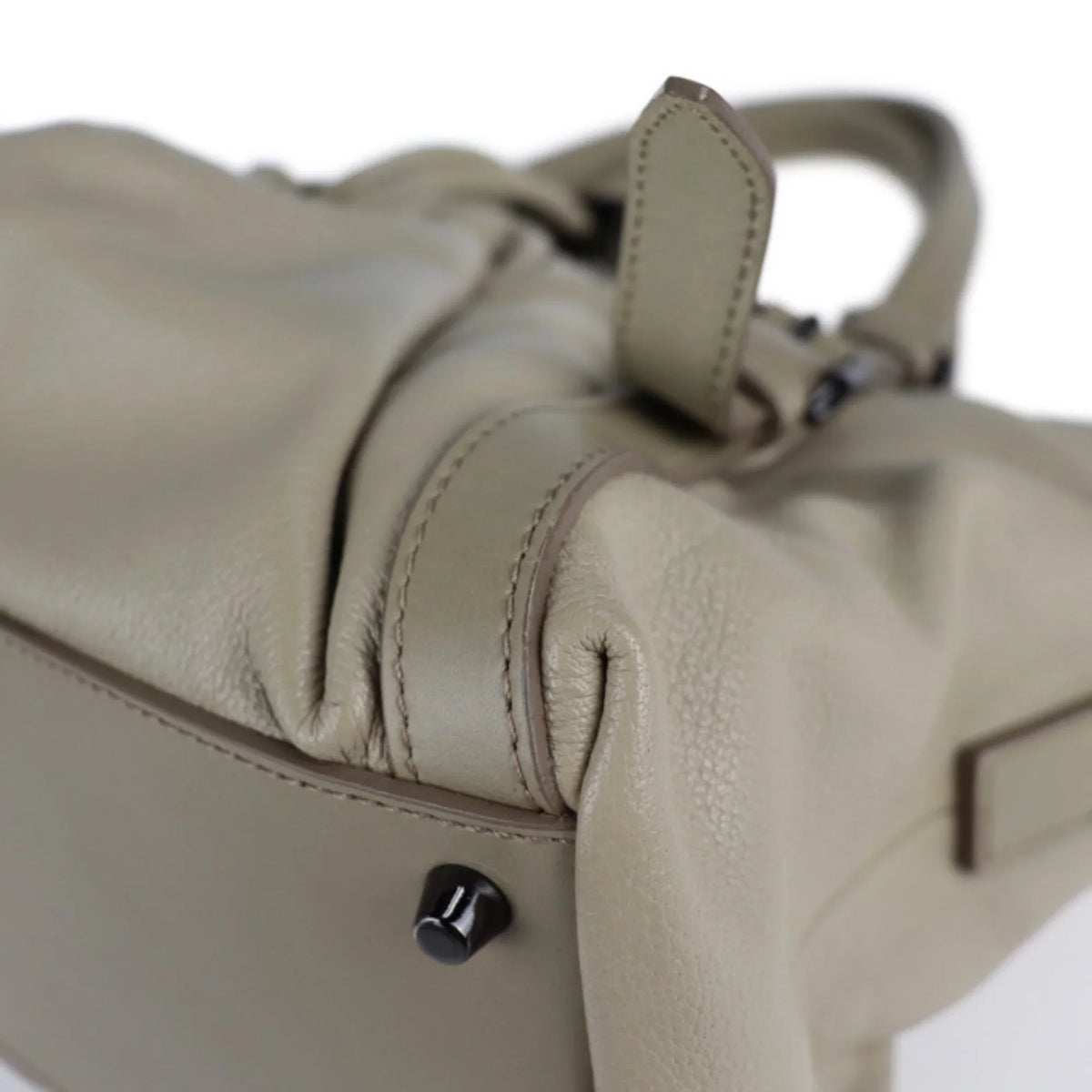 shoulder BURBERRY Pre-Owned tote (Good) 2WAY bag Burberry beige leather