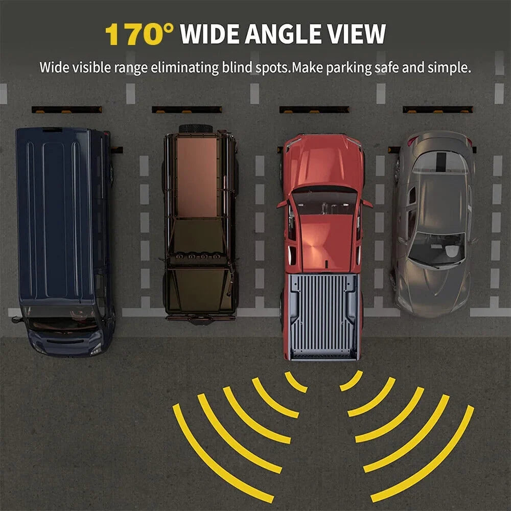 Enhanced 1500/2500/3500 View Vehicle Camera Safety Dodge 2010-2019 for Ram High Rear Quality