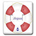 life life - lifesaver beach float toggle guard saver pool Swimming white double switch lsp-112970-2 Lifeguard preserver sea red and