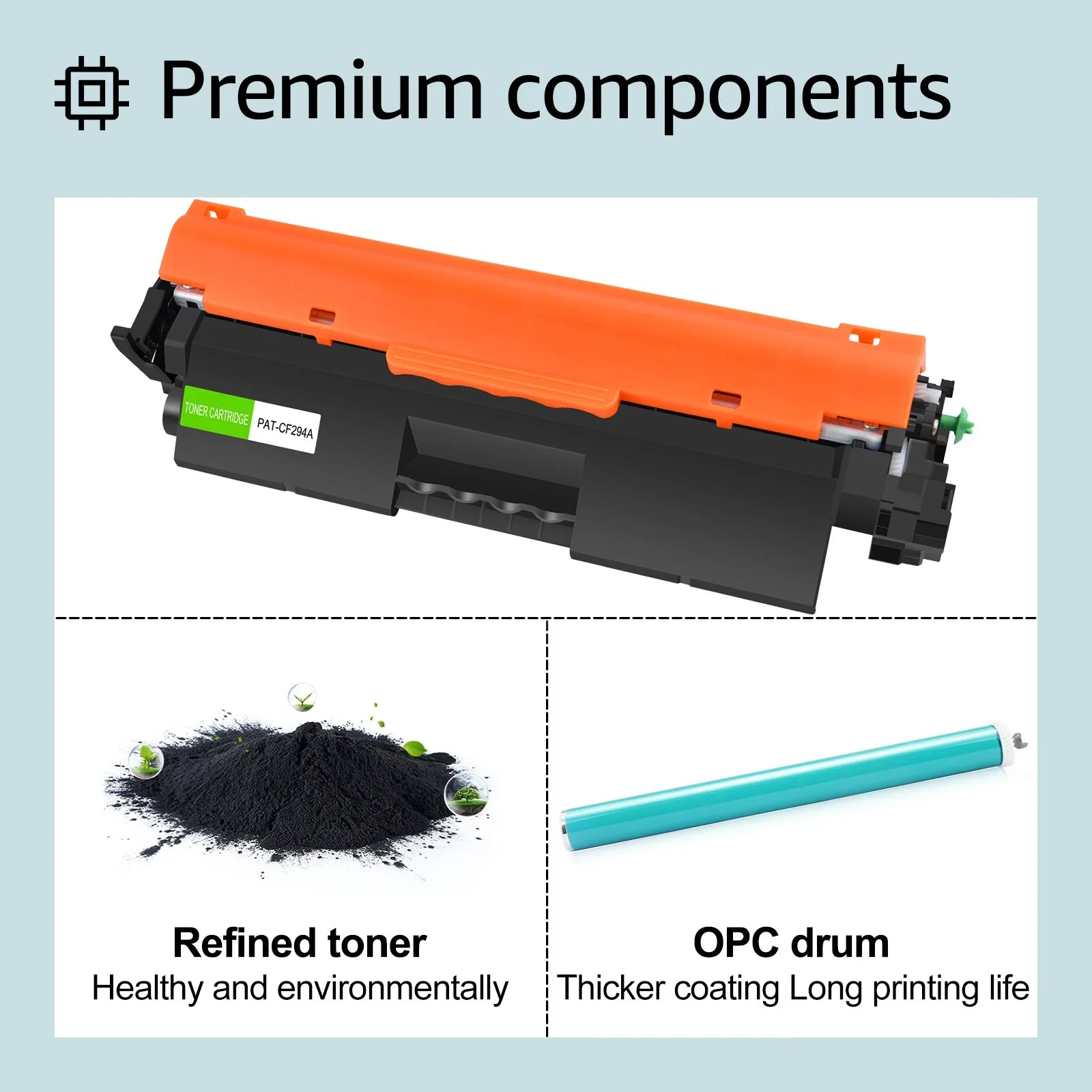 for Cartridge CF294A Laserjet 3 M148fdw HP Pack 94A Replacement Black M148dw with Printer Compatible MFP M149 GREENCYCLE M149fdw Toner M118dw Pro