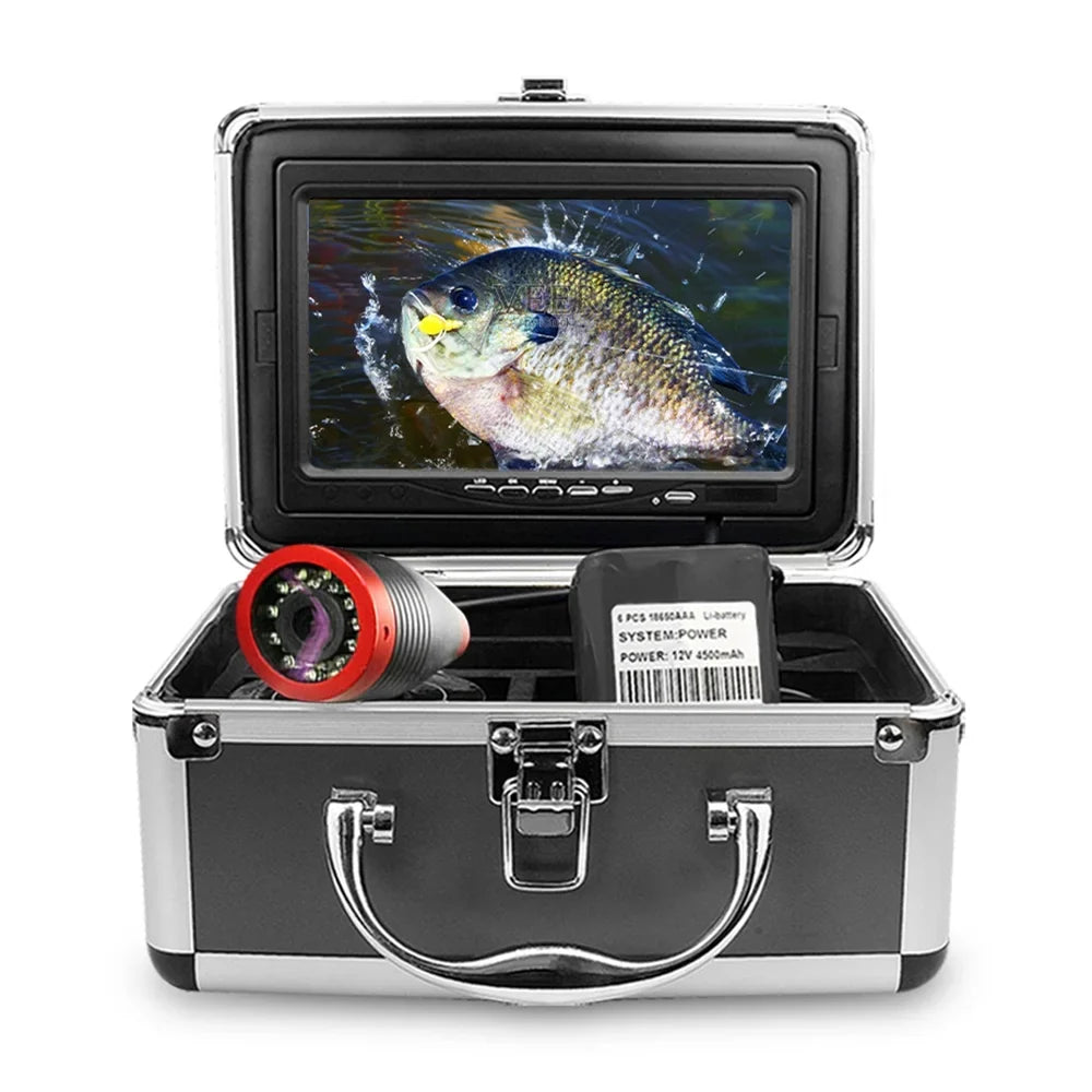 Underwater Compact Finder Convenient Fishing, and movable Fish Camera Inch Video for 7 Anglers Traveling Lightweight, Lake Fishing Erchang DVR Sea for
