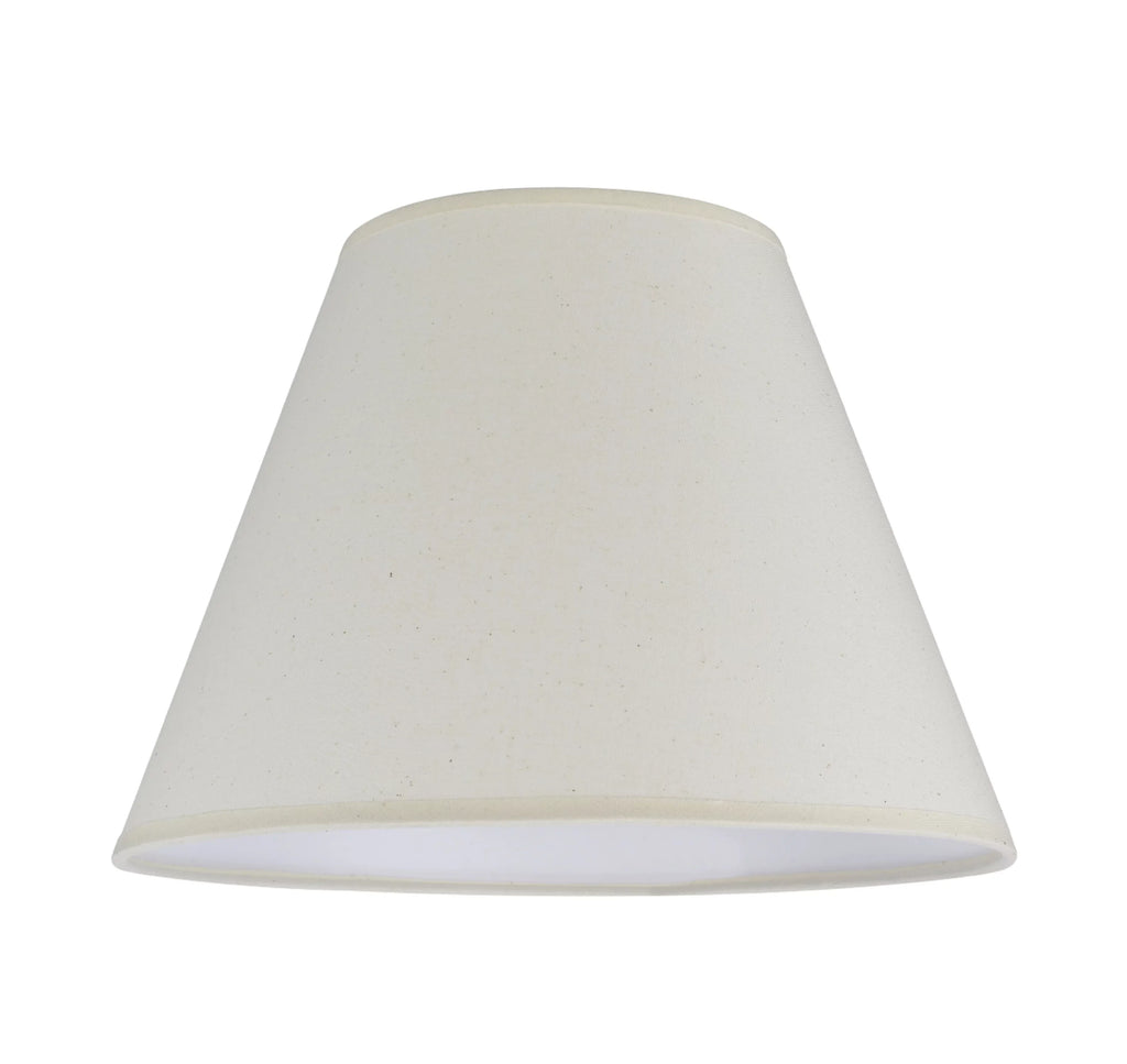 32030 Construction Transitional (6" in Creative x wide Aspen Lamp 12" Shade 12" x Hardback Empire 9") Ivory, Spider Shape