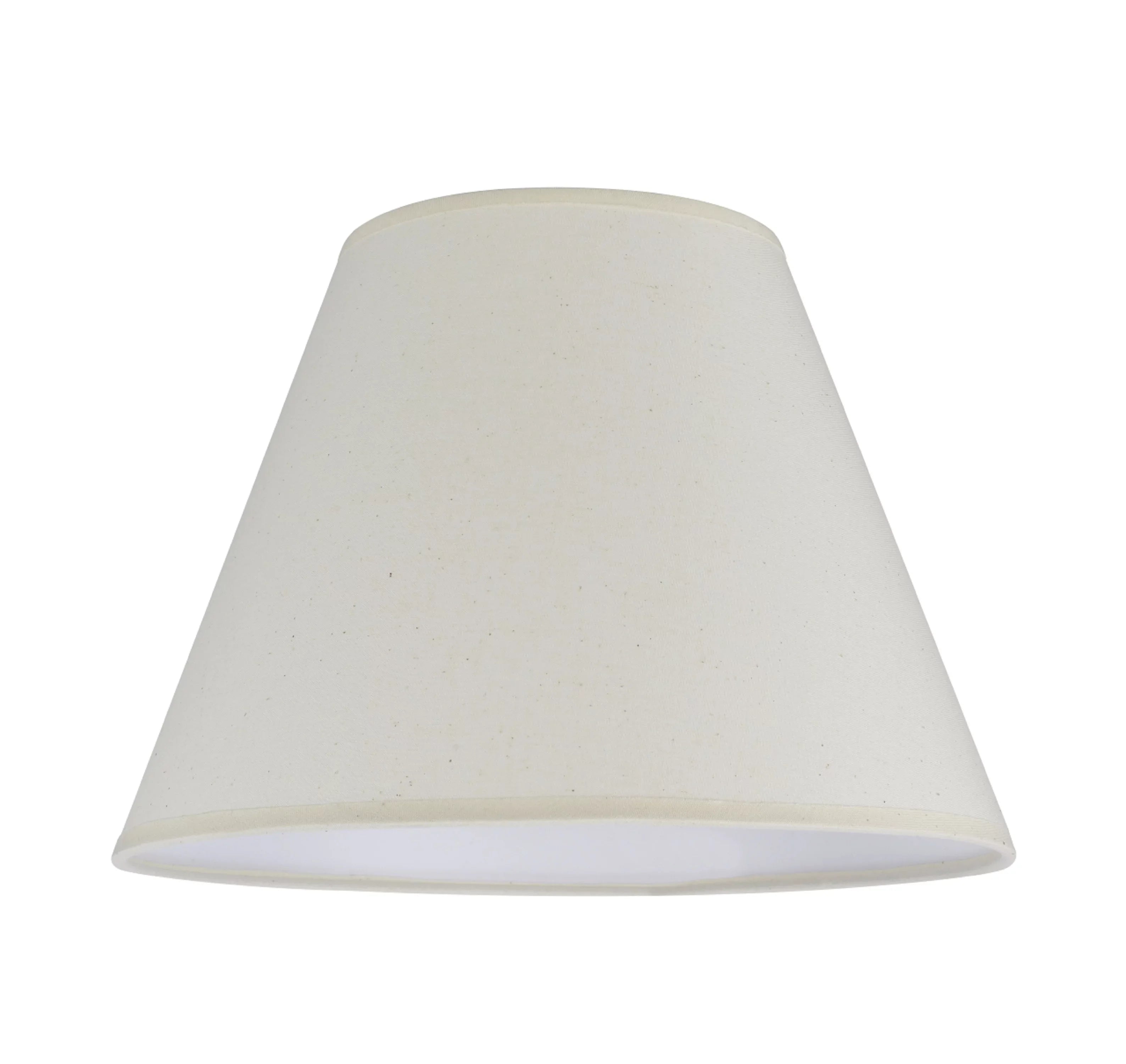32030 Construction Transitional (6" in Creative x wide Aspen Lamp 12" Shade 12" x Hardback Empire 9") Ivory, Spider Shape