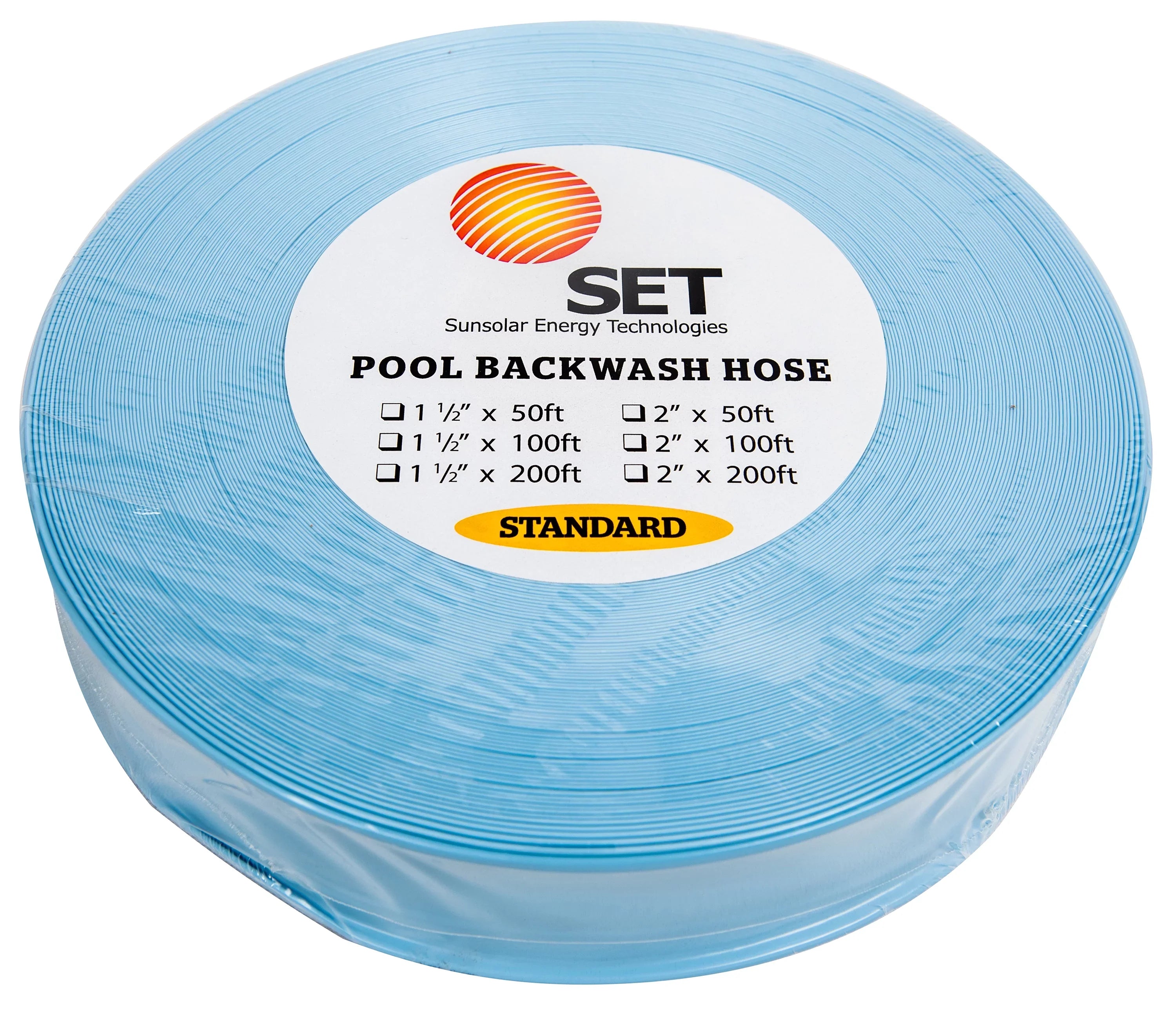 ft Discharge - 200 long Backwash Swimming 2" Pool Hose