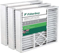 Filterbuy for FC100A1011 Furnace (3-Pack) 20x20x5 Filters 8 oxygen and AC HVAC MERV Honeywell X0585 Pleated Lennox